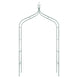 1pc Elegant Dark Green Metal Garden Arch - Lush Ivy Climbing Trellis for Weddings & Outdoor Events, Perfect for Patio Parties & Lawn Decor - NZHomeware