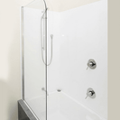 2 Sides 1700*750*1550mm Acrylic Bathhub Liner - NZHomeware