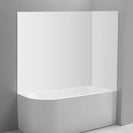 2 Sides 1700*750*1550mm Acrylic Bathhub Liner - NZHomeware