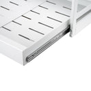 2 - Tier Adjustable Under Sink Pull - Out Organizer | Sliding Metal Storage Drawer Rack - NZHomeware