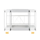 2 - Tier Adjustable Under Sink Pull - Out Organizer | Sliding Metal Storage Drawer Rack - NZHomeware