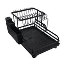 2 - Tier Foldable Kitchen Organiser Dish & Bowl Drying Rack - NZHomeware