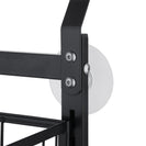 2 Tiers Kitchen Bathroom Pantry Over The Door Hanging Organizer Adjustable Baskets Storage Rack Shampoo Conditioner Body Wash Shelf - NZHomeware