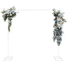 200*200mm White Square Metal Balloon & Wedding Arch Backdrop Stand - NZHomeware