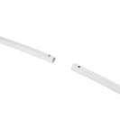 200CM White Round Balloon Backdrop Party Arch Stand Metal Circle Heavy Duty Wedding Arch Frame for Ceremony Birthday Party Anniversary Bridal Graduation Decoration - NZHomeware