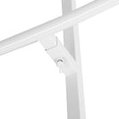 200CM White Round Balloon Backdrop Party Arch Stand Metal Circle Heavy Duty Wedding Arch Frame for Ceremony Birthday Party Anniversary Bridal Graduation Decoration - NZHomeware