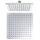 200mm 8 inch ABS Square Chrome Rainfall Shower Head - NZHomeware