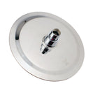 200mm 8 inch Stainless steel Super - slim Round Chrome Rainfall Shower Head - NZHomeware