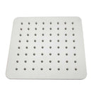 200mm 8 inch Stainless steel Super - slim Square Chrome Rainfall Shower Head - NZHomeware