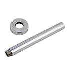 200mm Round Chrome Ceiling Shower Arm - NZHomeware