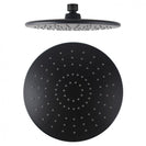 230mm 9 inch ABS Round Nero Black Rainfall Shower Head - NZHomeware