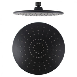 230mm 9 inch ABS Round Nero Black Rainfall Shower Head - NZHomeware