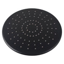 230mm 9 inch ABS Round Nero Black Rainfall Shower Head - NZHomeware