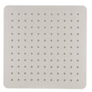 250mm 10 inch Stainless steel Brushed Nickel Super - slim Square Rainfall Shower Head - NZHomeware