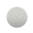 250mm 10 inch Stainless steel Super - slim Round Brushed Nickel Rainfall Shower Head - NZHomeware