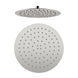 250mm 10 inch Stainless steel Super - slim Round Brushed Nickel Rainfall Shower Head - NZHomeware