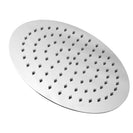250mm 10 inch Stainless steel Super - slim Round Chrome Rainfall Shower Head - NZHomeware