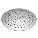 250mm 10 inch Stainless steel Super - slim Round Chrome Rainfall Shower Head - NZHomeware