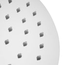 250mm 10 inch Stainless steel Super - slim Round Chrome Rainfall Shower Head - NZHomeware