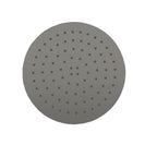 250mm 10 inch Stainless steel Super - slim Round Gunmetal Grey Rainfall Shower Head - NZHomeware