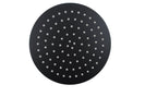 250mm 10 inch Stainless steel Super - slim Round Nero Black Rainfall Shower Head - NZHomeware