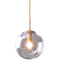 250mm Smoky Glass Round Globe Pendant - NZHomeware