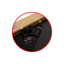 2PCs A4 Wooden Kids Art Frame Children Artwork Display Changeable Front Opening Table Stand Light Oak - NZHomeware