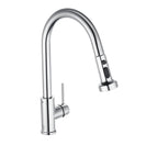 3 Modes Pull Out Kitchen Laundry Sink Mixer Tap 360° Swivel Chrome Faucet - NZHomeware