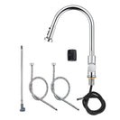 3 Modes Pull Out Kitchen Laundry Sink Mixer Tap 360° Swivel Chrome Faucet - NZHomeware
