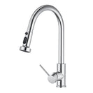 3 Modes Pull Out Kitchen Laundry Sink Mixer Tap 360° Swivel Chrome Faucet - NZHomeware