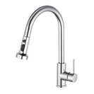 3 Modes Pull Out Kitchen Laundry Sink Mixer Tap 360° Swivel Chrome Faucet - NZHomeware