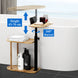 3 - Tier Bamboo Bathroom Shelf | Height Adjustable C - Table with 360° Swivel for Sofa, Bed, Bathtub NZ - NZHomeware