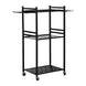 3 Tier Heavy Duty Garden Tool Organizer Rack with Wheels | Metal Rolling Storage Cart for Garage, Yard, Patio, Shed & Indoor/Outdoor Use - NZHomeware