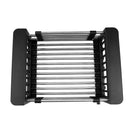 300 - 440mm 304 Stainless Steel Kitchen Sink Colander Dish Drainer Over Sink Caddy - NZHomeware