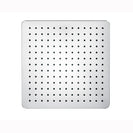 300mm 12 inch Stainless steel Super - slim Square Chrome Rainfall Shower Head - NZHomeware