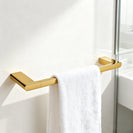 300mm Brushed Yellow Gold Towel Holder | 304 Stainless Steel Wall Mounted Towel Rail NZ - NZHomeware