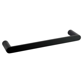300mm Rumia Black Single Towel Holder Stainless Steel 304 Wall Mounted - NZHomeware