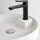 32/40mm Brushed Nickel Mushroom Solid Brass Basin Pop Up Waste NO Overflow - NZHomeware