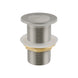 32/40mm Brushed Nickel Solid Brass Basin Pop Up Waste NO Overflow - NZHomeware