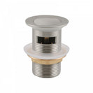 32/40mm Brushed Nickel Solid Brass Basin Pop Up Waste with Overflow - NZHomeware