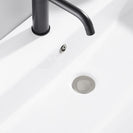 32/40mm Brushed Nickel Solid Brass Basin Pop Up Waste with Overflow - NZHomeware