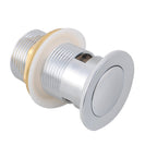 32/40mm Solid Brass Basin Pop Up Waste with Overflow Chrome - NZHomeware