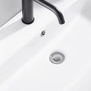 32/40mm Solid Brass Basin Pop Up Waste with Overflow Chrome - NZHomeware