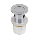 32/40mm Solid Brass Basin Pop Up Waste with Overflow Chrome - NZHomeware