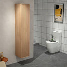 Light Oak Storage Tower