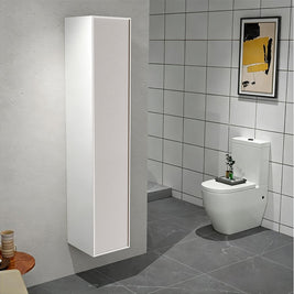 Luma 1200X455X450mm Plywood Matte White Fluted Curve Vanity With Flat Top - NZHomeware