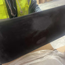 385*385*140mm Bathroom Square Above Counter Matt Black Ceramic Wash Basin - NZHomeware