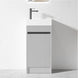 3D - 40H 400mmx220mmx750mm Grey Hand Basin PLYWOOD FLOOR STANDING VANITY - NZHomeware