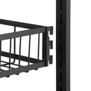 4 Tiers Kitchen Bathroom Pantry Over The Door Hanging Organizer Adjustable Baskets Storage Rack Shampoo Conditioner Body Wash Shelf - NZHomeware