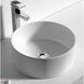 400*400*150mm Bathroom Round Above Counter White Ceramic Wash Basin - NZHomeware